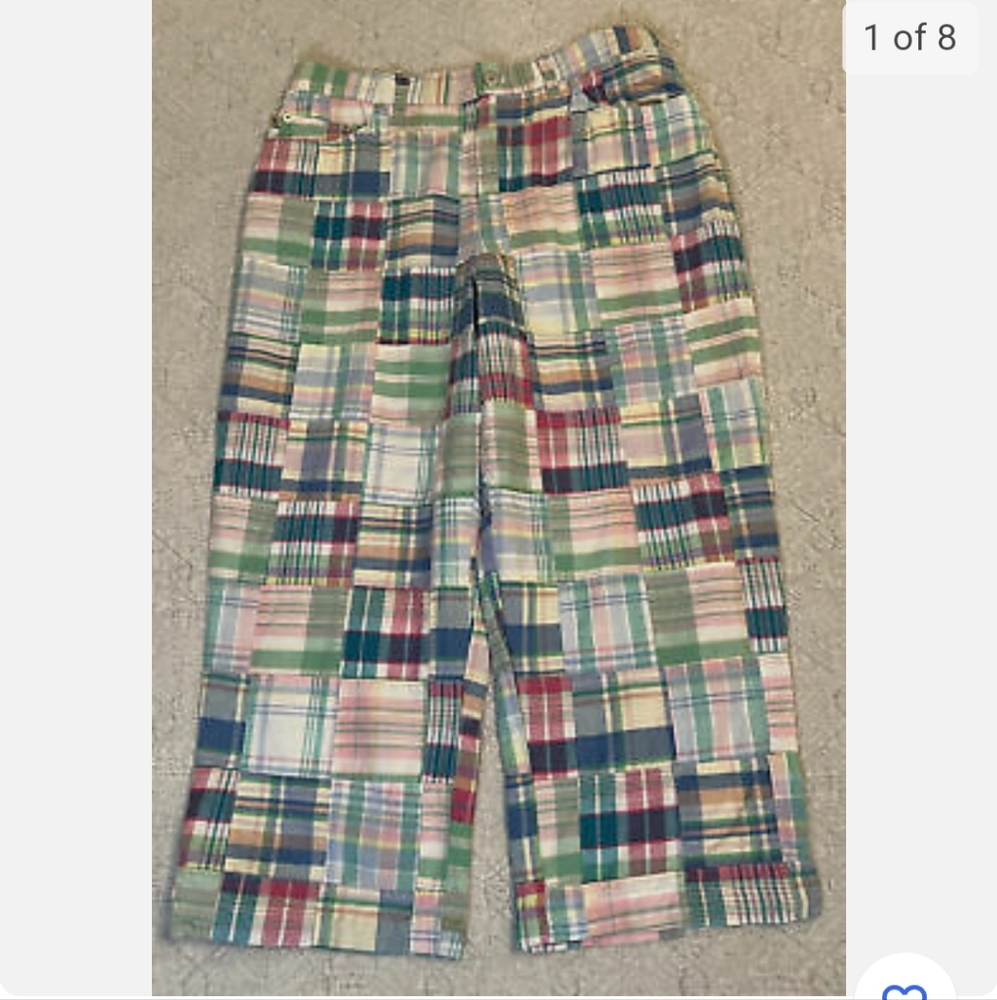 Ralph Lauren patchwork capris.